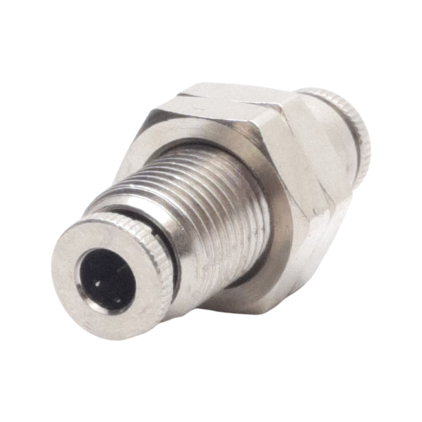 New Lot of 10 Camozzi 6590 53-00 Bulkhead Fitting, ø5/32in x ø5/32in Push-to-Connect