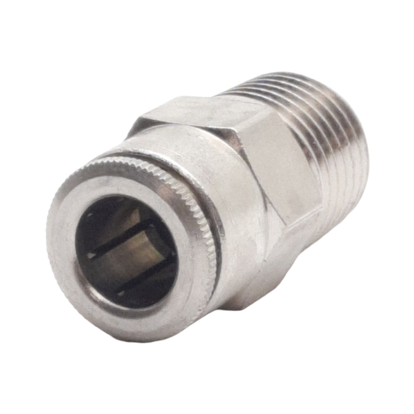 New Lot of 12 Camozzi 6510 05-04 Adapter Fitting, ø5/16in Tube OD, 1/4in Male NPT