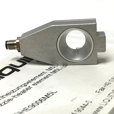 New – Open box Nordson 7825148 Liquidyn Fluid Dispensing Jetting Valve Nozzle Heater 24VDC M5