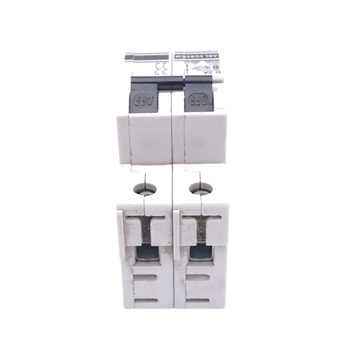 New Altech 2DU3 Miniature Circuit Breaker, 2-Pole, 480Y/277VAC 415VAC, 3A, DIN Mount