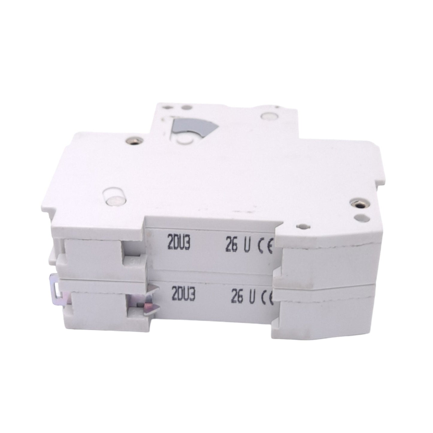 New Altech 2DU3 Miniature Circuit Breaker, 2-Pole, 480Y/277VAC 415VAC, 3A, DIN Mount