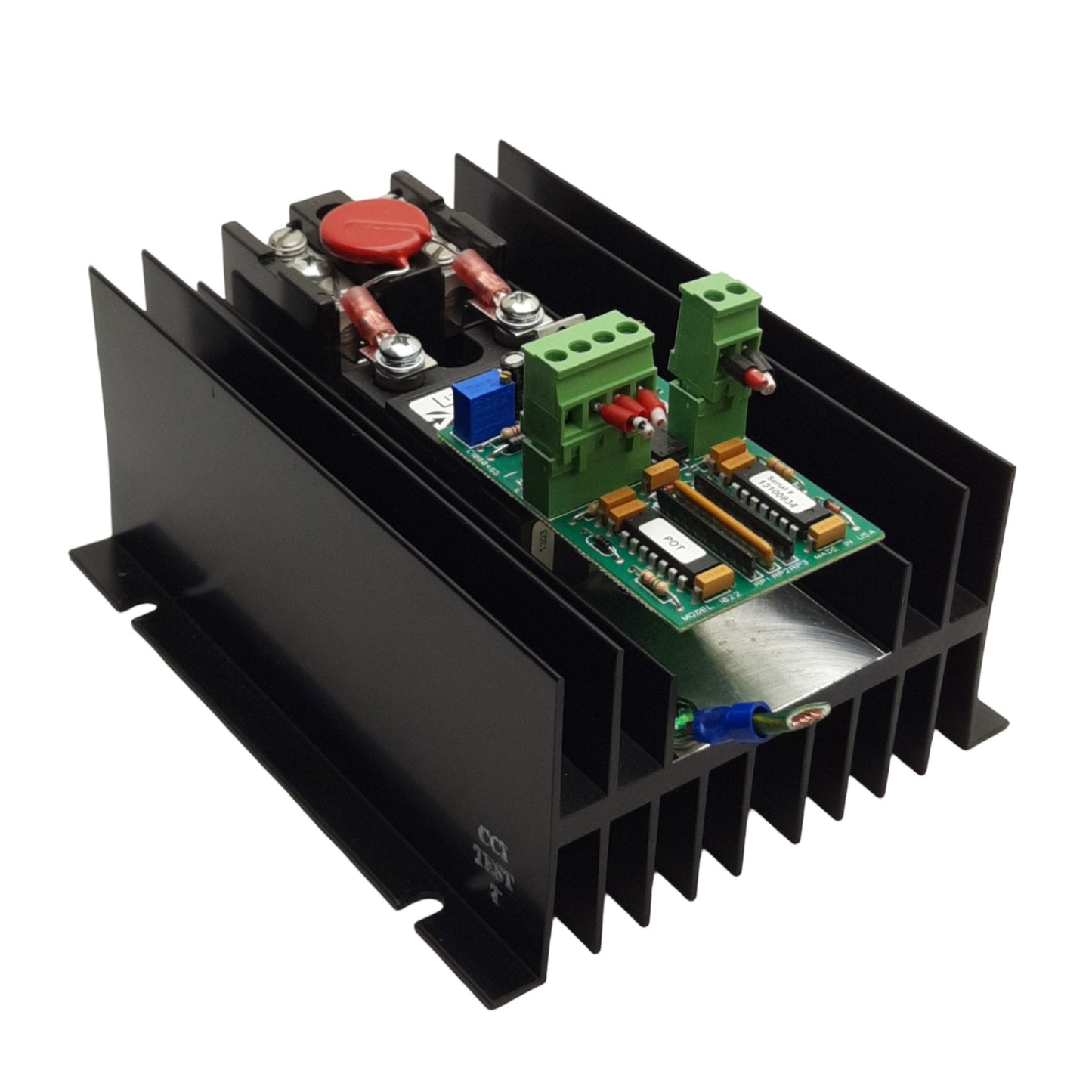 Used Control Concepts1022-12-10-POT Power Controller 120VAC Supply, 0-5VDC Command
