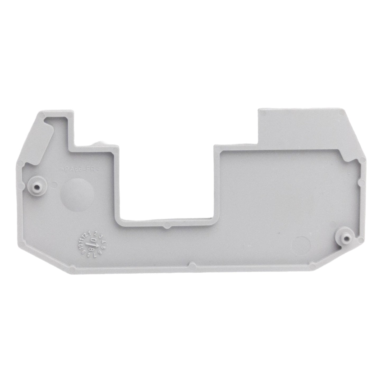 New Lot of 20 Phoenix Contact 3047303 Spacer Plate Gray, 33mm L x 2.6mm W x 69.9mm H