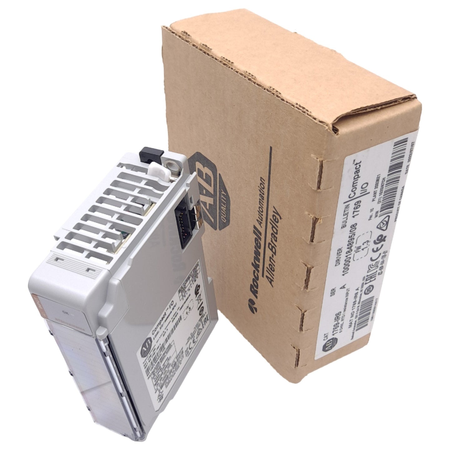New Allen Bradley 1769-IR6 Compact Input Module, 6 Input RTD, 0-3000Ω, 24VDC, DIN