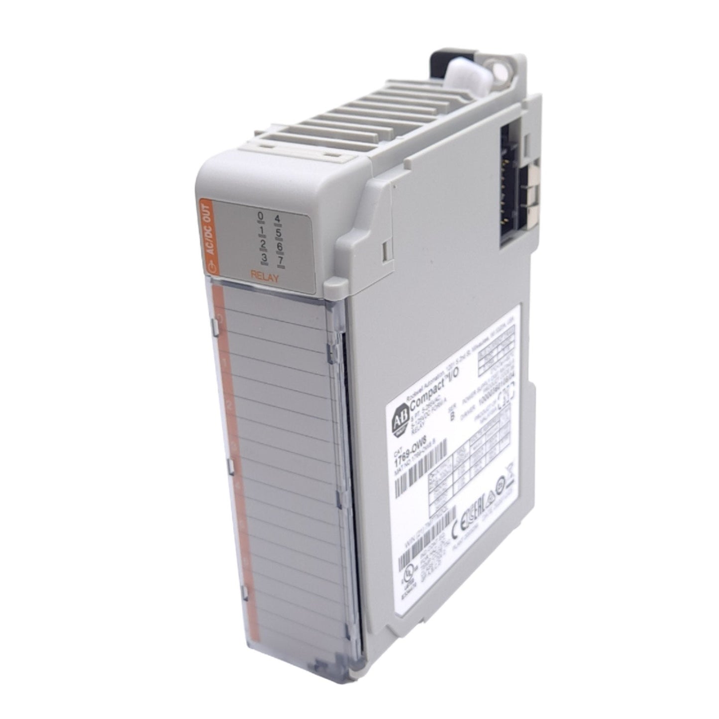 New Allen Bradley 1769-OW8 Compact Relay Output Module, 8-Point NO, 265VAC/125VDC