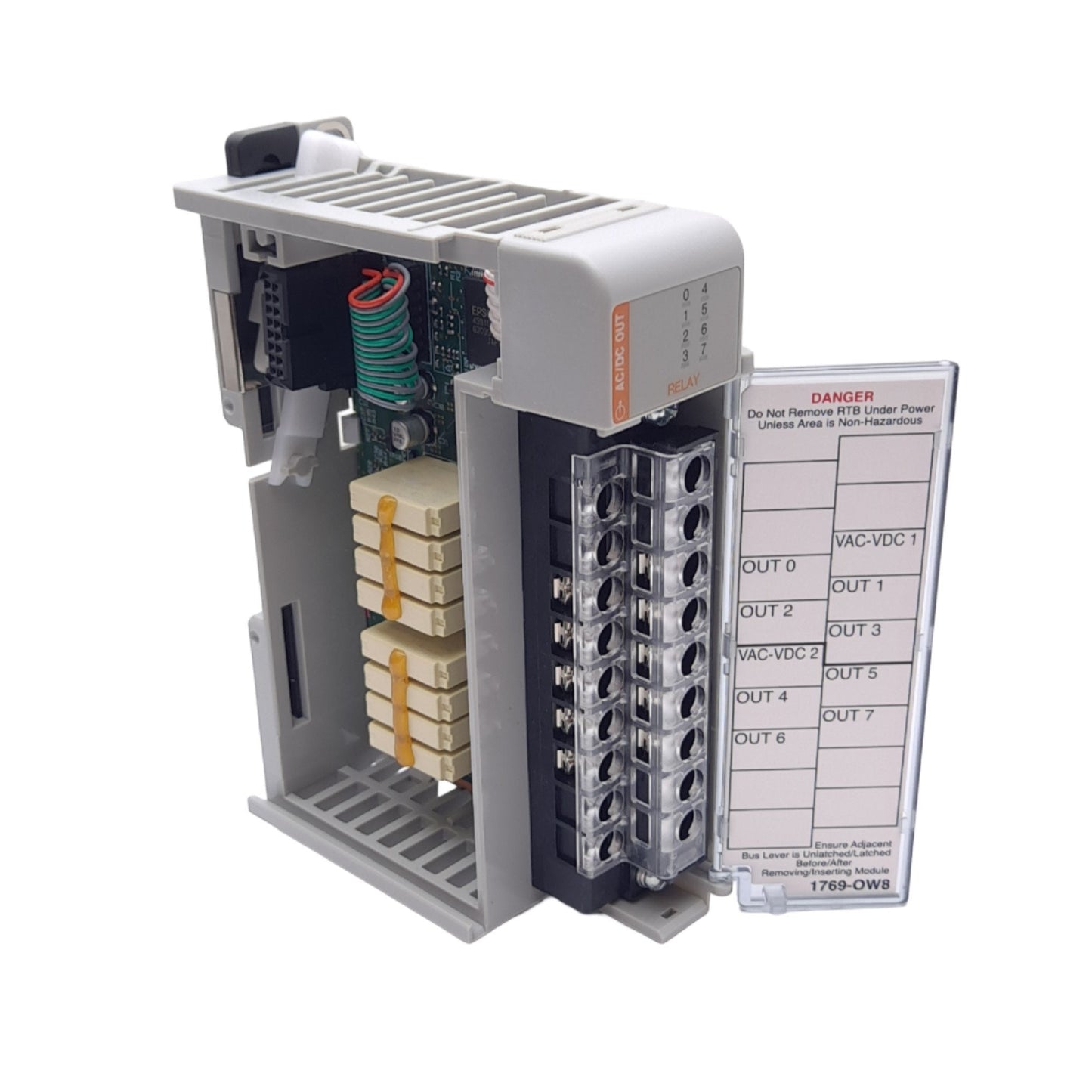 New Allen Bradley 1769-OW8 Compact Relay Output Module, 8-Point NO, 265VAC/125VDC