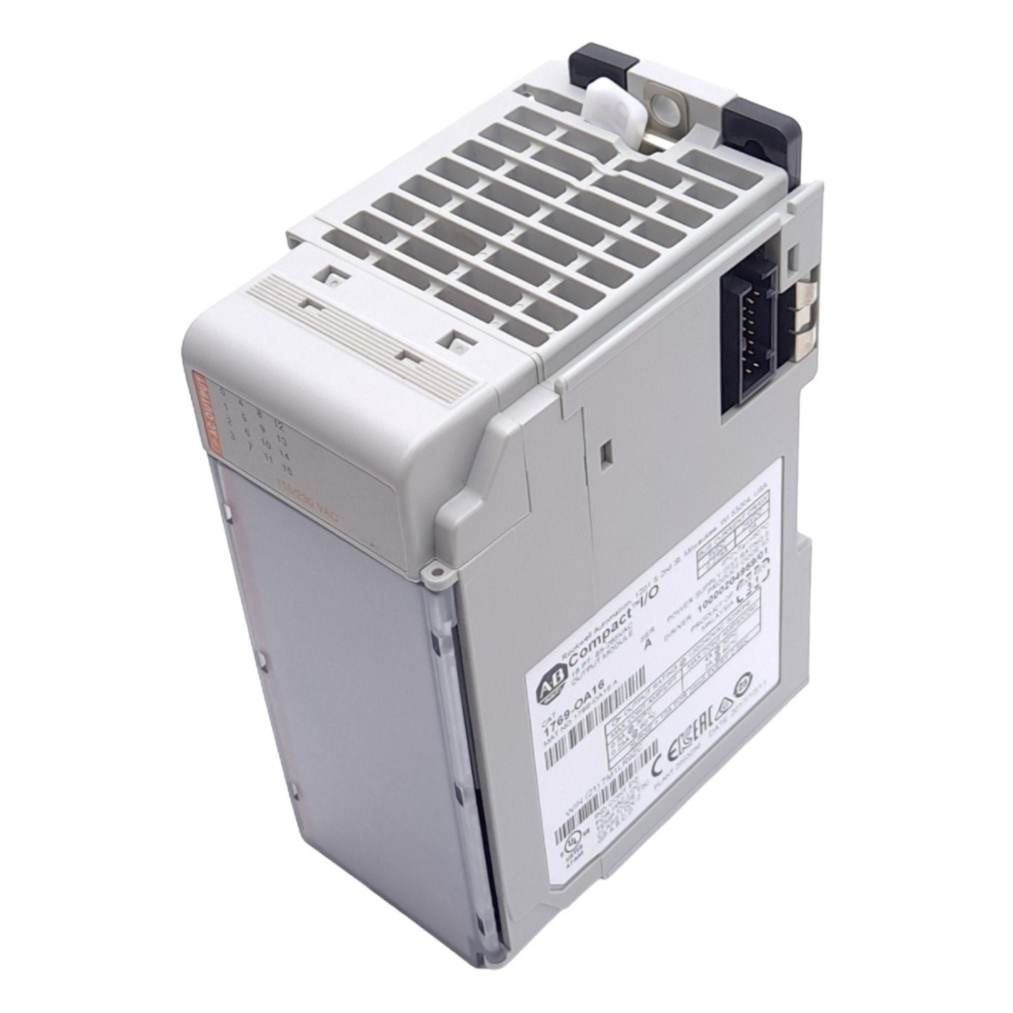 New Allen Bradley 1769-OA16 Compact Output Module, 16-Point, 100/240VAC Out, 24VDC