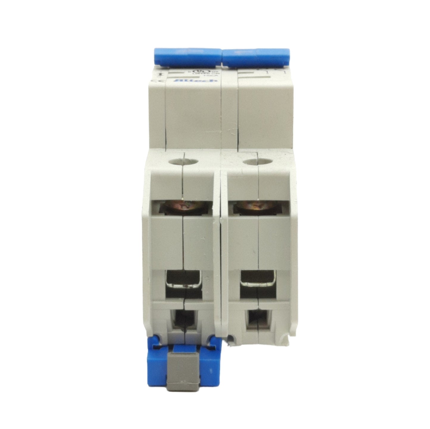 Used Altech 2DU63L Circuit Breaker, 2-Pole, 480Y/277VAC, 240VAC, 63A, DIN Mount