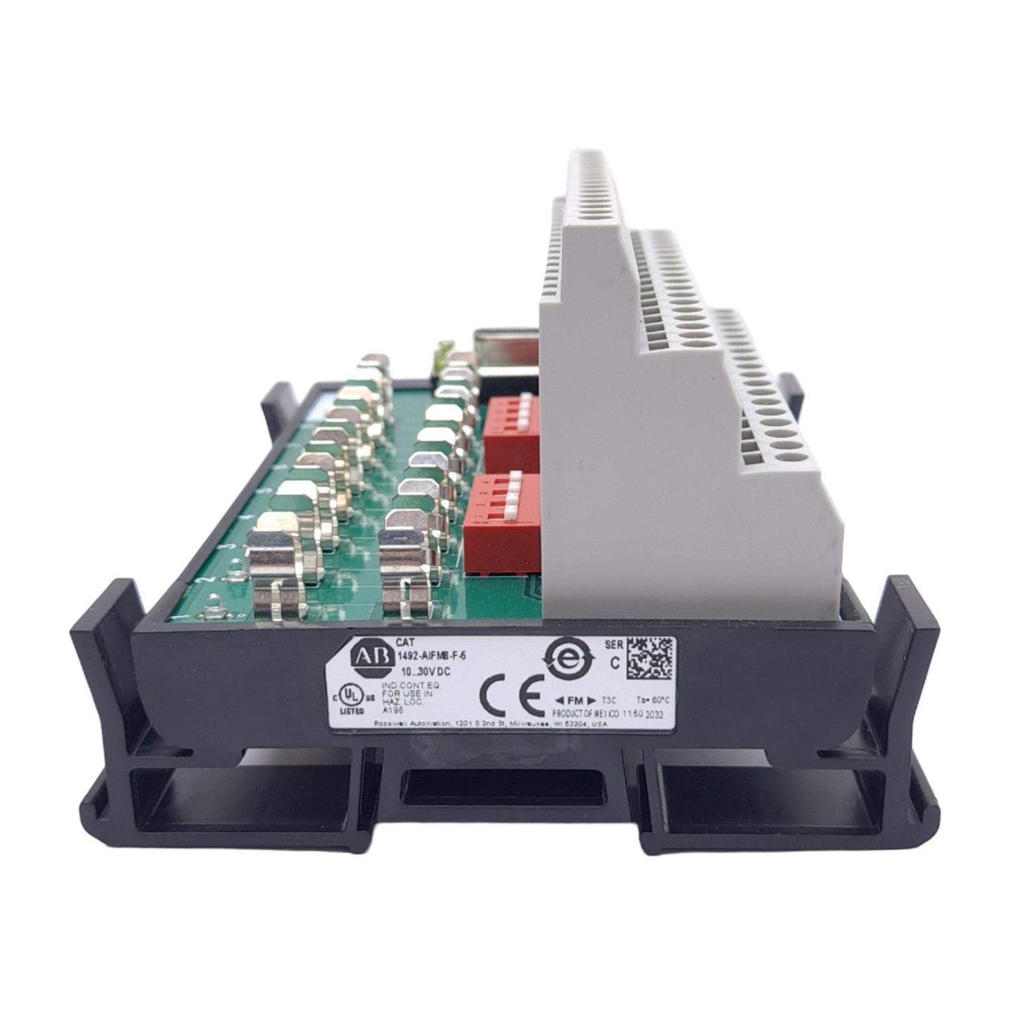 New Allen Bradley 1492-AIFM8-F-5 Fusible Analog Interface Module, 8-Channel, D-Sub