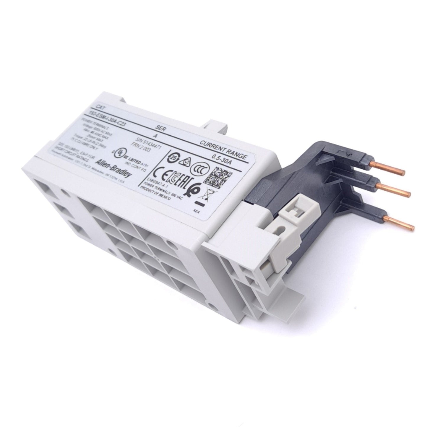 New Allen Bradley 193-ESM-I-30A Sensing Module for E300/E200 Series, 0.5 to 30A