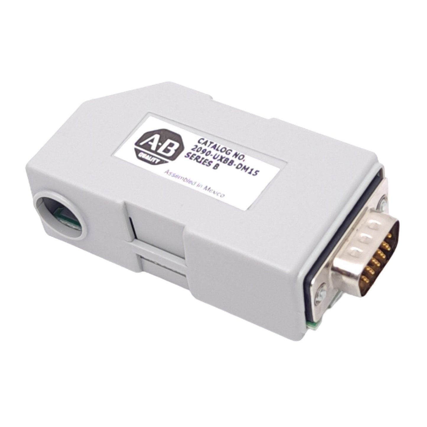 New Allen Bradley 2090-UXBB-DM15 Motor Feedback Breakout Board, D-Sub 15-Pin