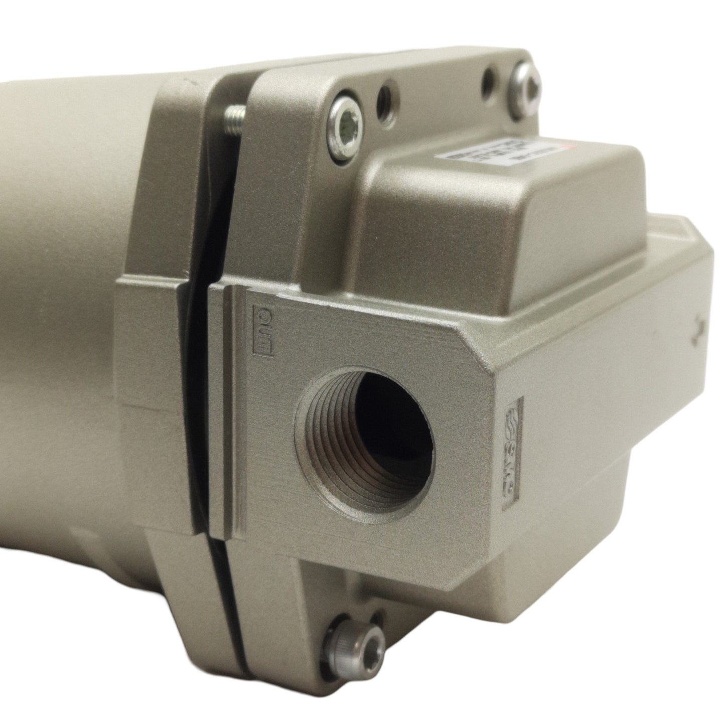New SMC AMG350C-04BD Water Separator, 3/8" 1/2", 1500L/min, 1.0MPa, N.O. Auto Drain