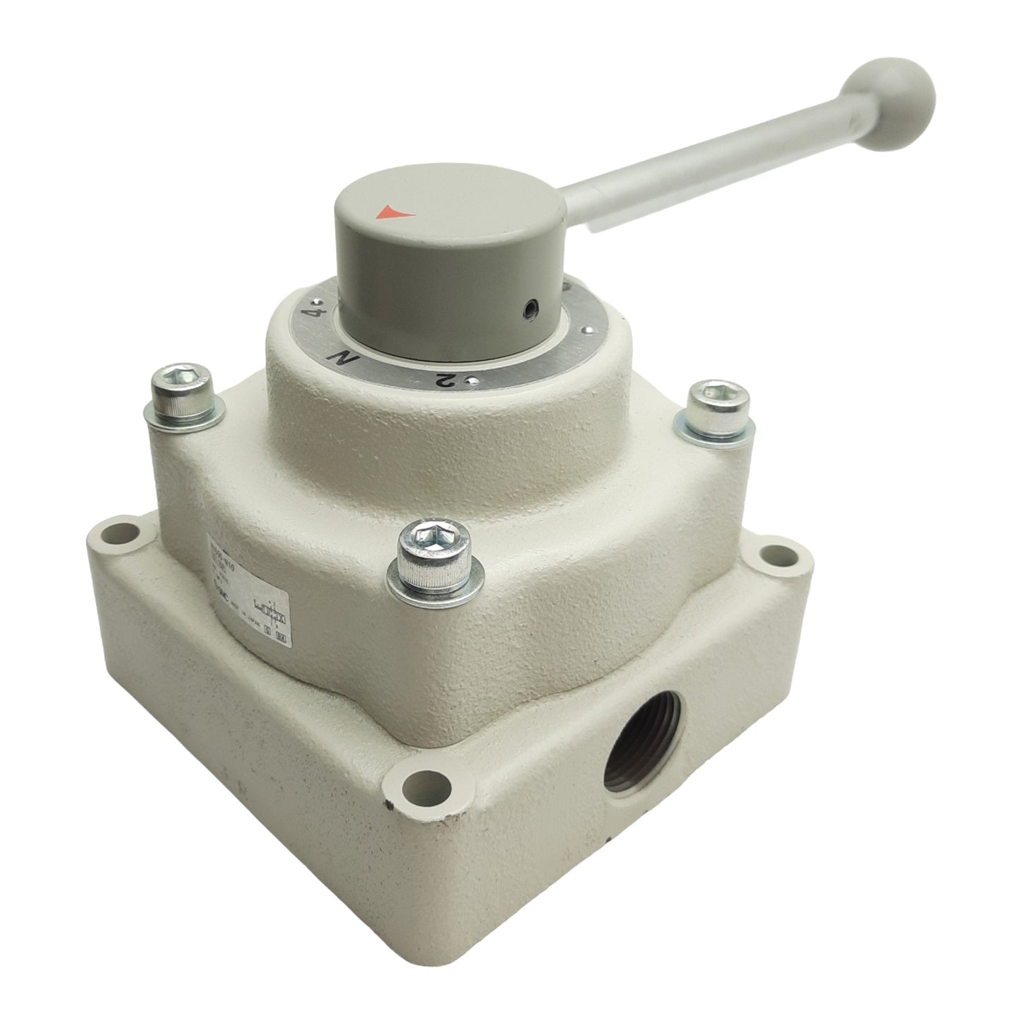 New SMC VH600-N10 Hand Valve, 90°, 3-Pos, 1in x 1in x 1in Female NPT, 0.7MPa Max