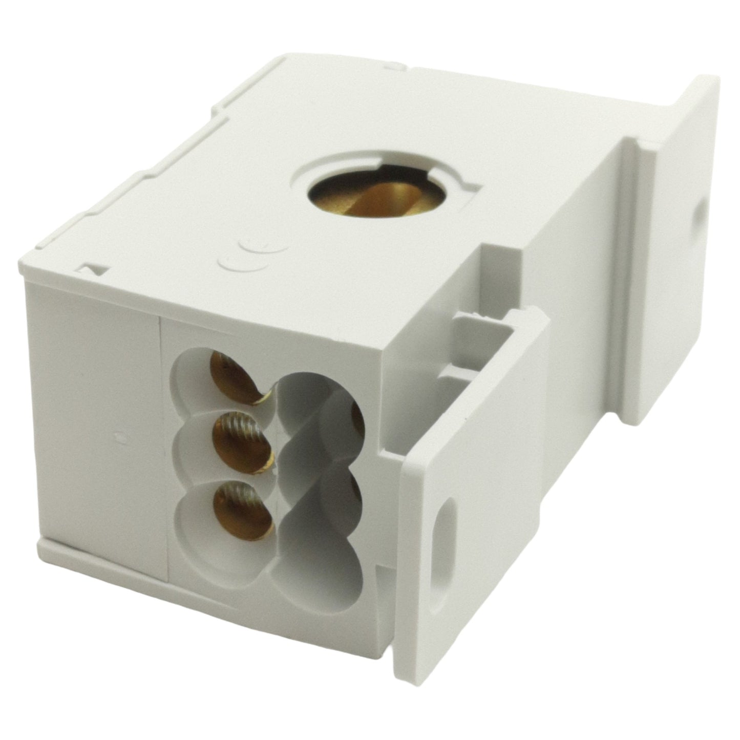 New Altech 38032 Power Distribution Block, 1P 1x6 Line/Load, 600V 160A, DIN Rail