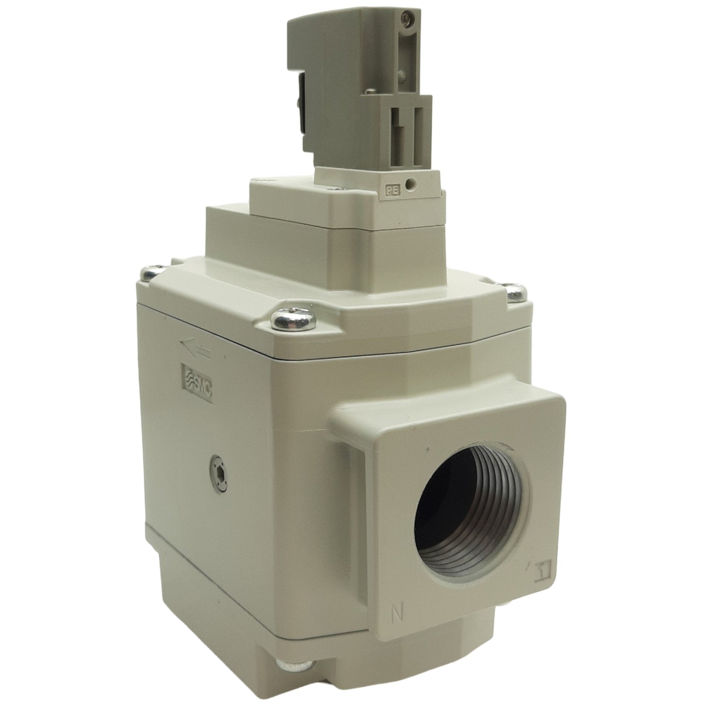 New SMC AV5000-N06-5DZ-Z-A Soft-Start Valve 3P 3/4" Female NPT 110Vac Coil 30-150psi