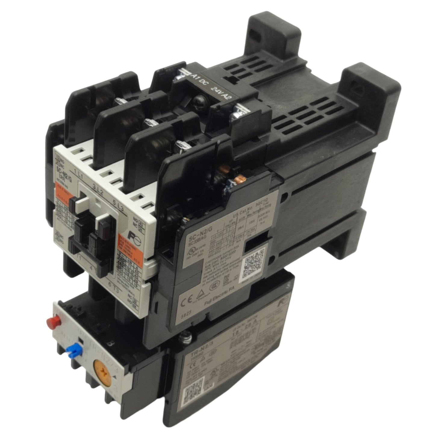 New Fuji Electric SW-N2/G/3H Magnetic Switch, 3-Pole, 2NO 2NC, 18-26A, 24VDC Coil