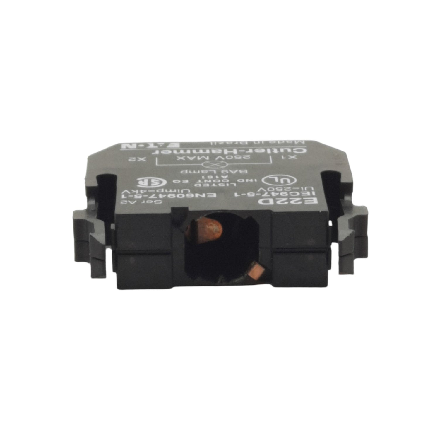 Used Eaton Cutler Hammer E22D Pushbutton Operator Light Source, 250VAC Max, BA9, 22mm