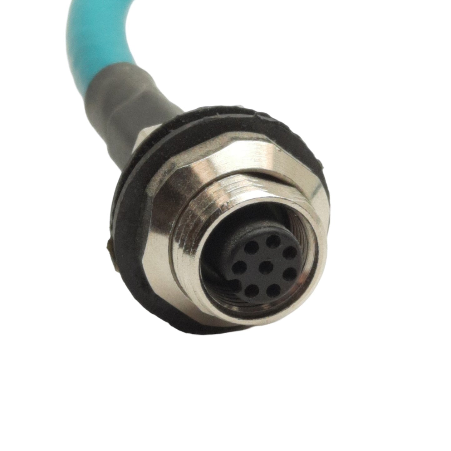 New Lumberg Automation 0985 656 104/0.3M Cordset M12 8-Pin Male to RJ45, 24AWG, 0.3m