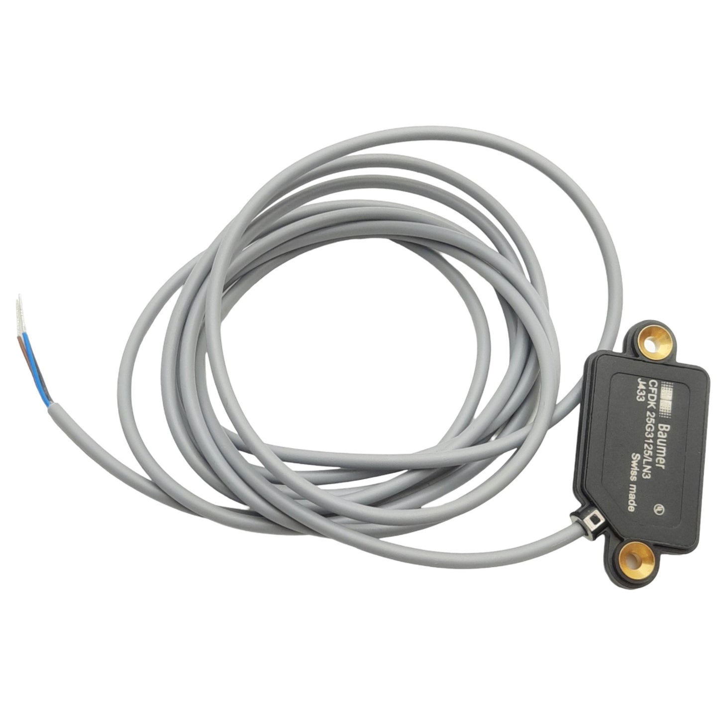 New Baumer CFDK 25G3125/LN3 Capacitive Proximity Sensor, 4mm, 10-30VDC 100mA, NO PNP