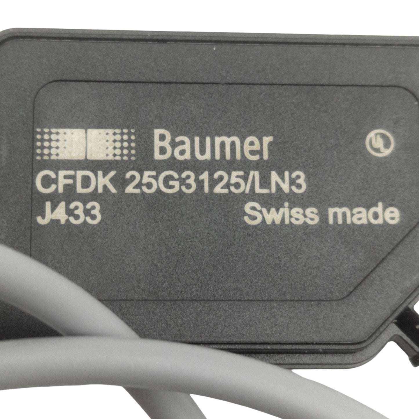 New Baumer CFDK 25G3125/LN3 Capacitive Proximity Sensor, 4mm, 10-30VDC 100mA, NO PNP