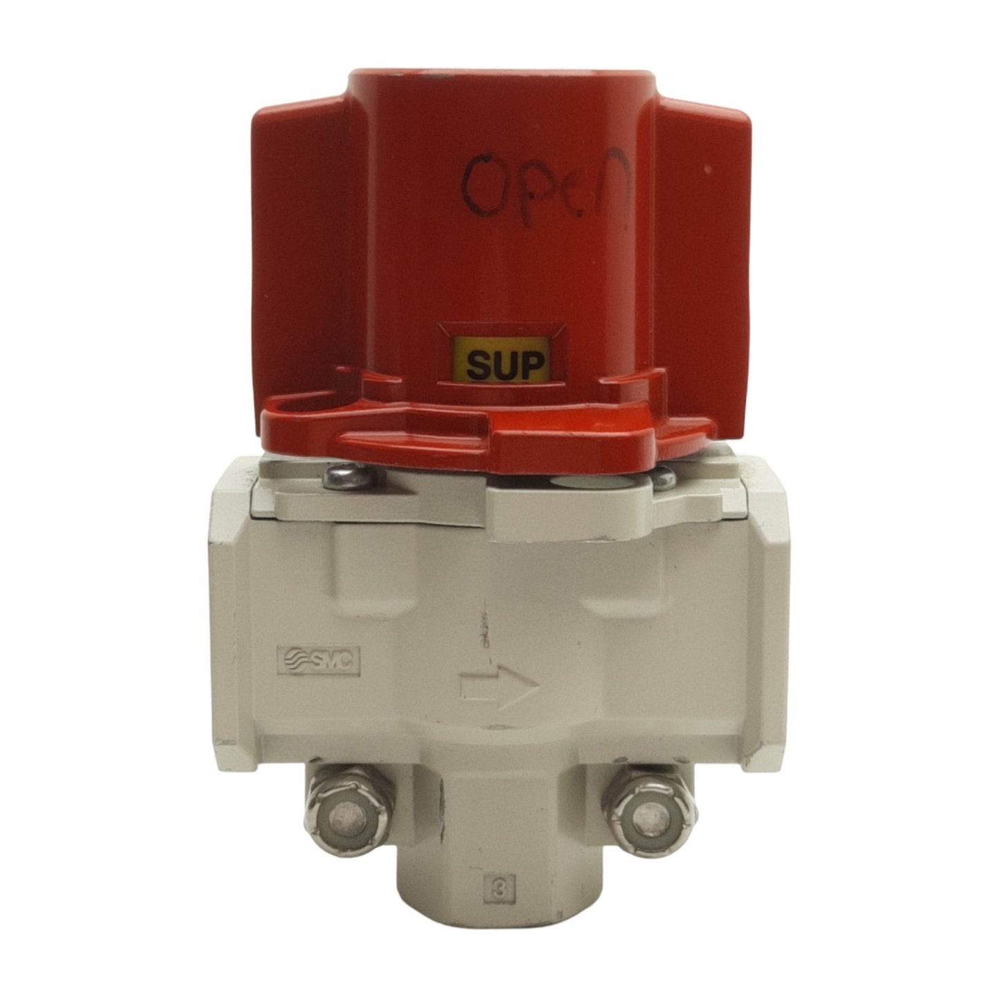 Used Lot of 2 SMC VHS40-N02B-Z Relief Valve 1/4in x 1/2in Female NPT Ports, 15-150psi