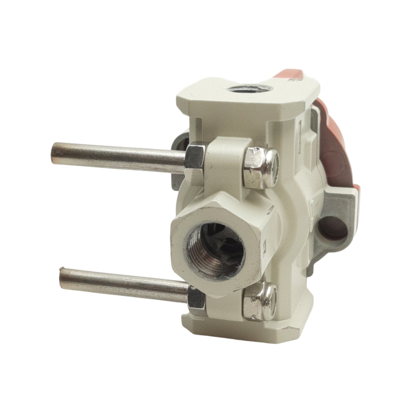 Used Lot of 2 SMC VHS40-N02B-Z Relief Valve 1/4in x 1/2in Female NPT Ports, 15-150psi