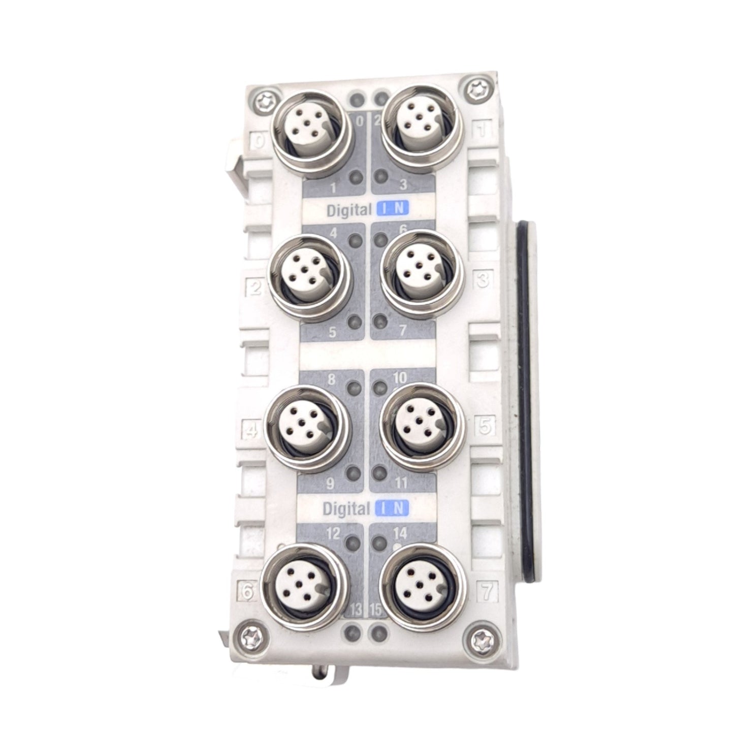 New SMC EX600-DXPD Digital Input Module, 16 Input, PNP, 8x M12 5-Pin, 24VDC