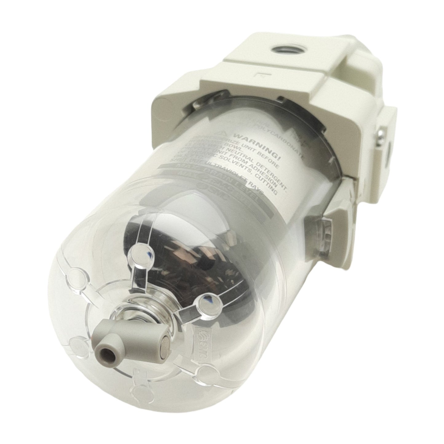 New SMC AW40-N02-Z-B Filter Regulator, 7-125psi, 5µm Filtration, 1/4in Female NPT