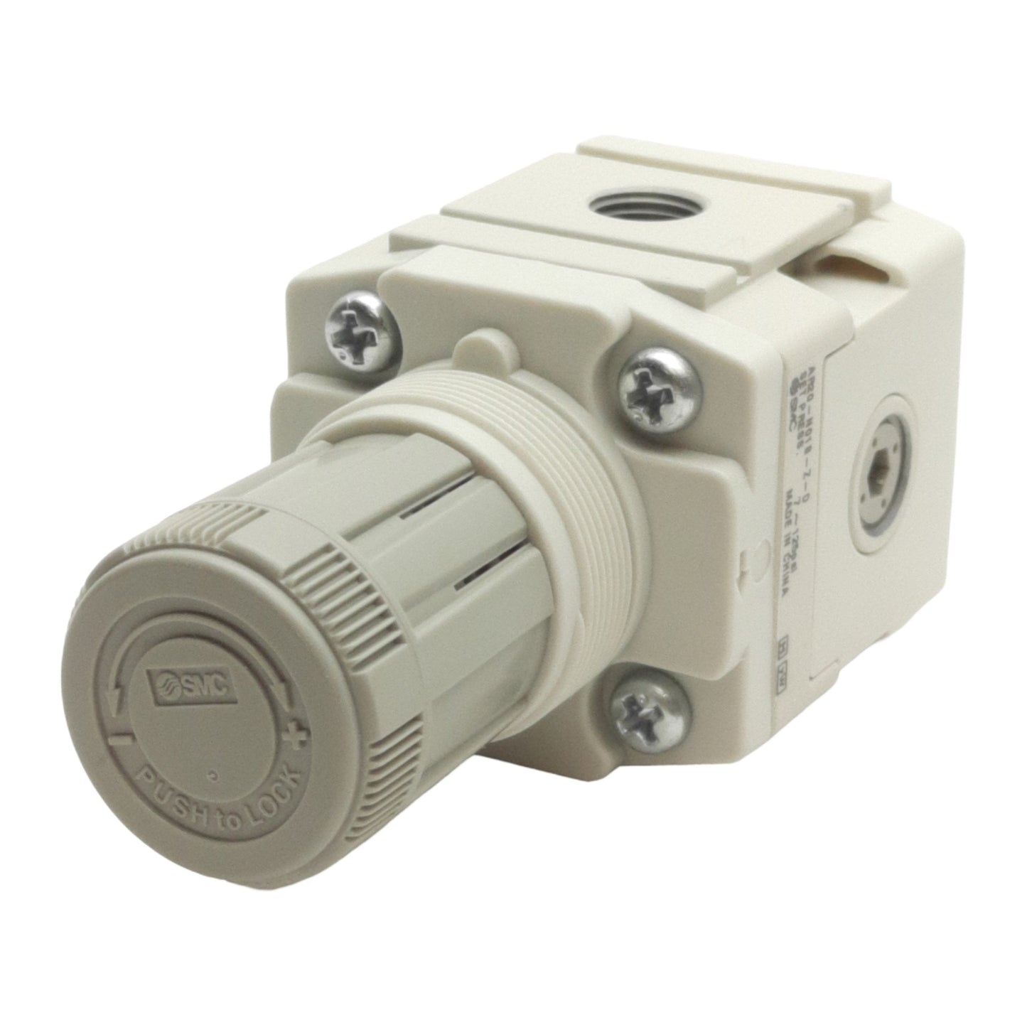 New Lot of 2 SMC AR20-N01B-Z-D Regulator Modular, 7-125psi Set, 1.0MPa In, 1/8in NPT