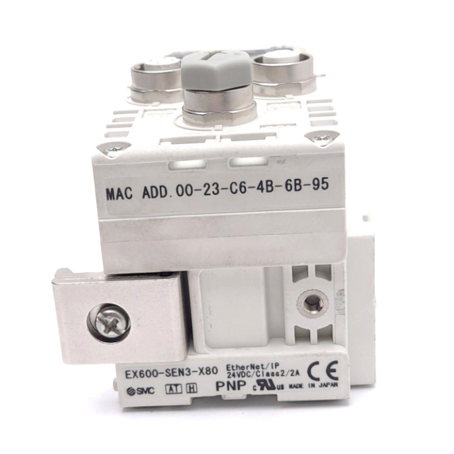New SMC EX600-SEN3-X80 Ethernet/IP Fieldbus SI Unit, 32-Output PNP, 2-Port, 24VDC