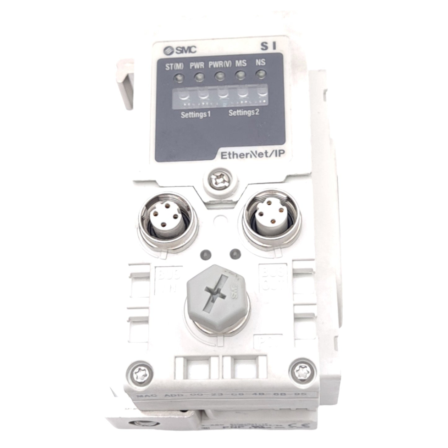 New SMC EX600-SEN3-X80 Ethernet/IP Fieldbus SI Unit, 32-Output PNP, 2-Port, 24VDC