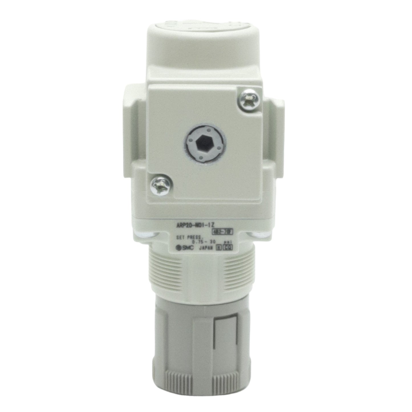 New SMC ARP20-N01-1Z Precision Regulator 0.75-30psi Set, In 0.7MPa, 1/8in Female NPT