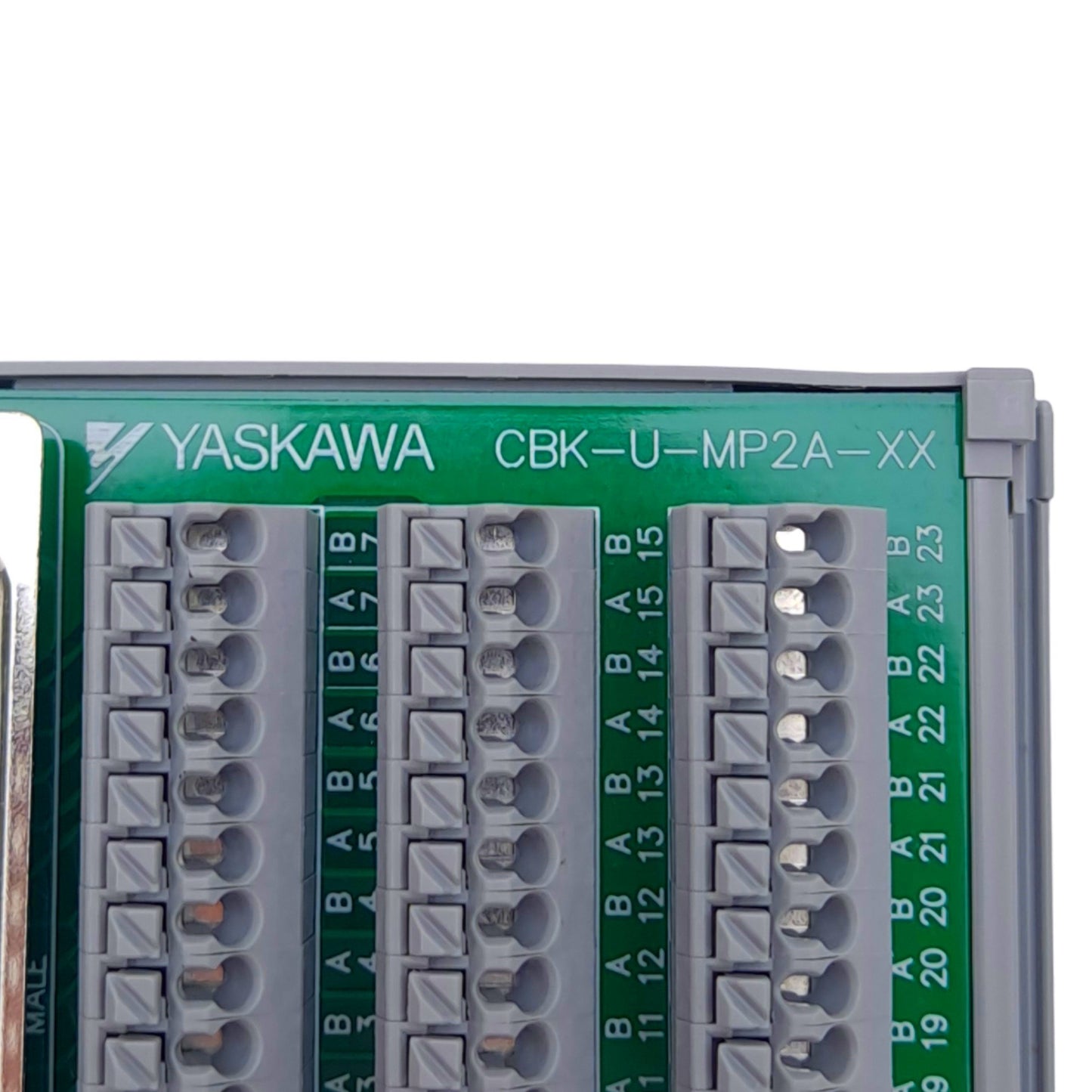 New Yaskawa CBK-U-MP2A Breakout Board, DB50M to 48 Position Terminal, for JEPMC-IO