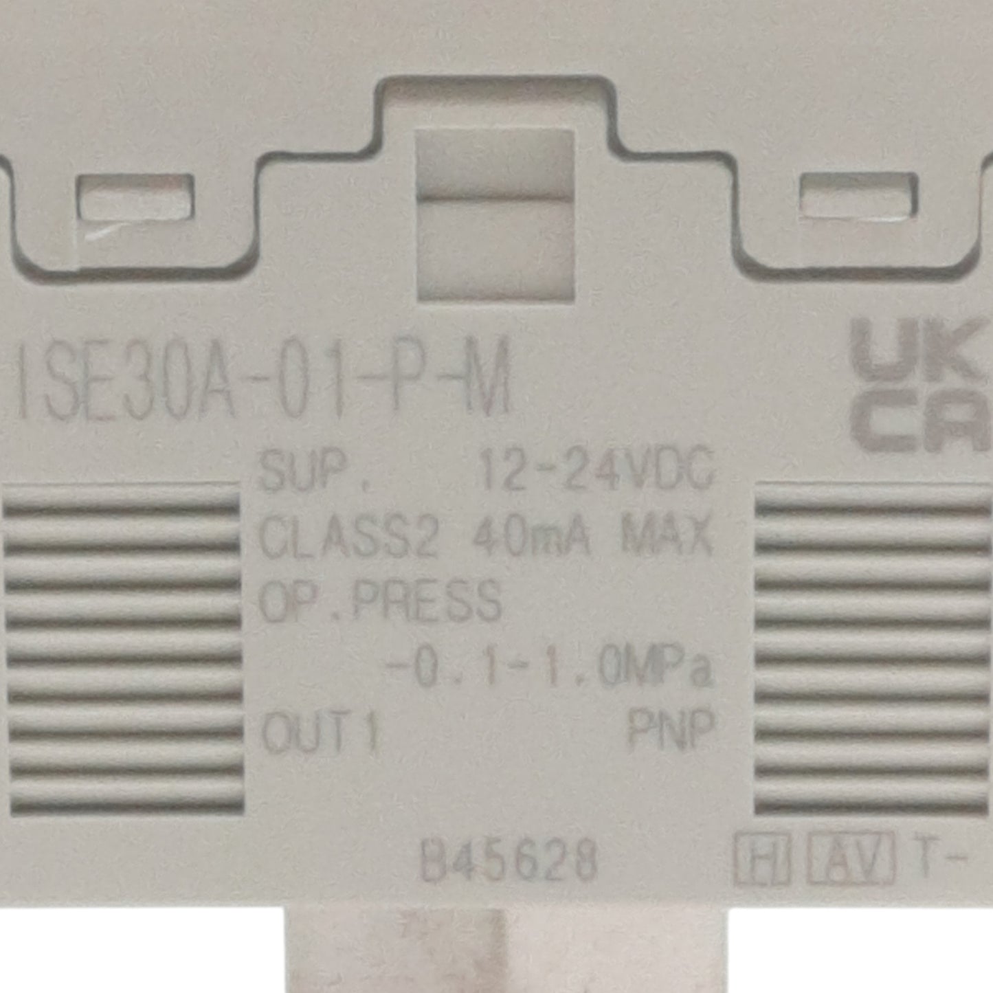 New SMC ISE20B-Y-P-N01-W Pressure Switch, -0.01-1MPa, PNP, 1/8in NPT, 12-24VDC 40mA