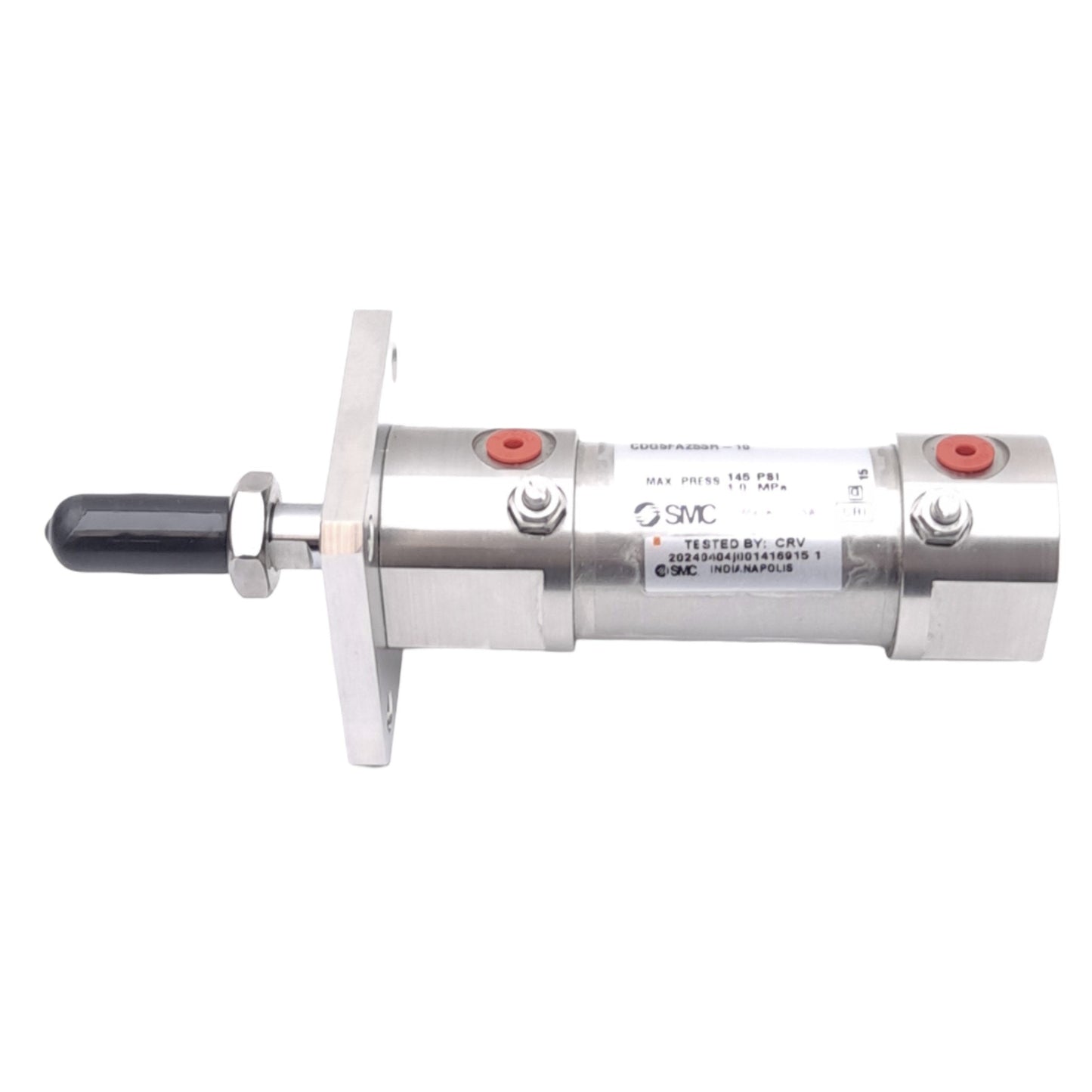 New SMC CDG5FA25SR-10 Pneumatic Cylinder, ø25mm Bore, 10mm Stroke, M5x0.8, 1.0 MPa
