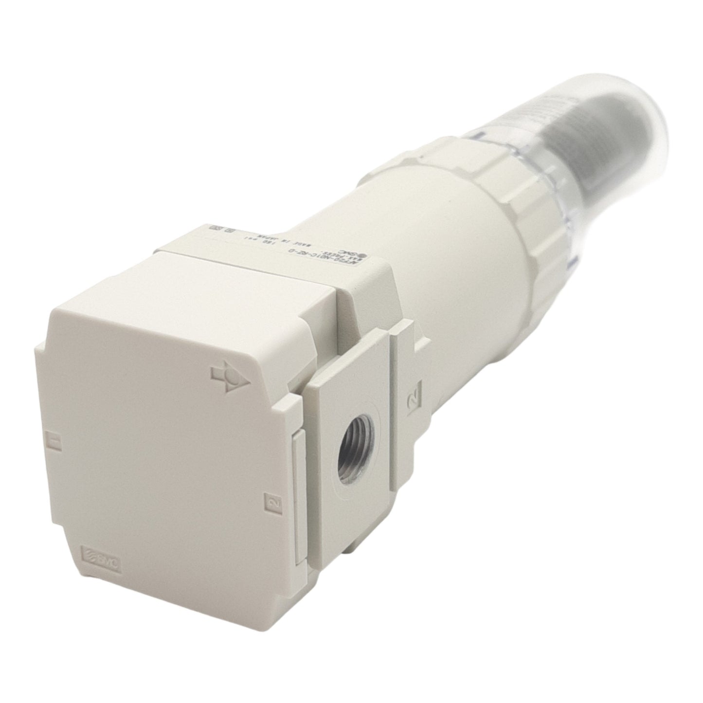 New SMC AFF20-N01C-RZ-D Main Line Air Filter, 150psi Max, 5µm Filtration, 1/8in NPT