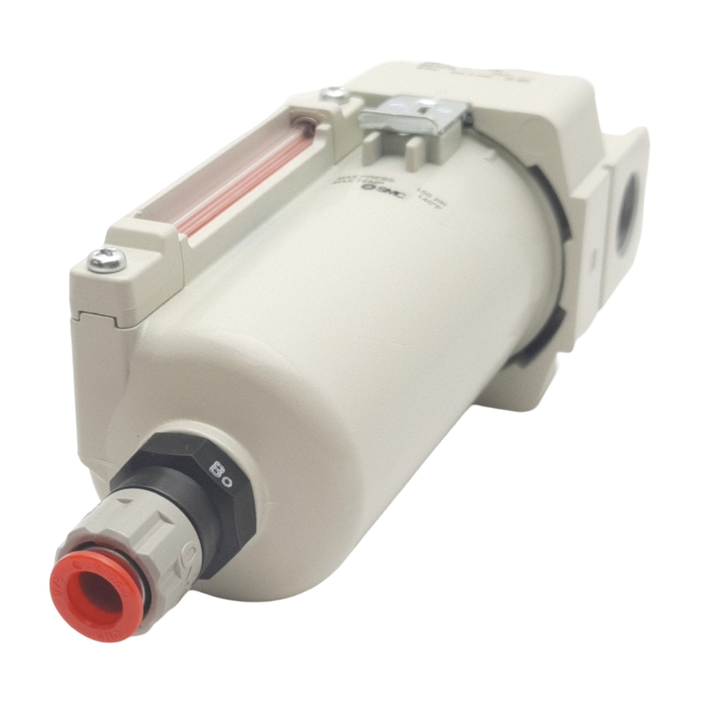 New SMC AFM40-N04C-8RZ-A-X2141 Mist Separator 150psi Max 0.3µm Filtration, 1/2in NPT