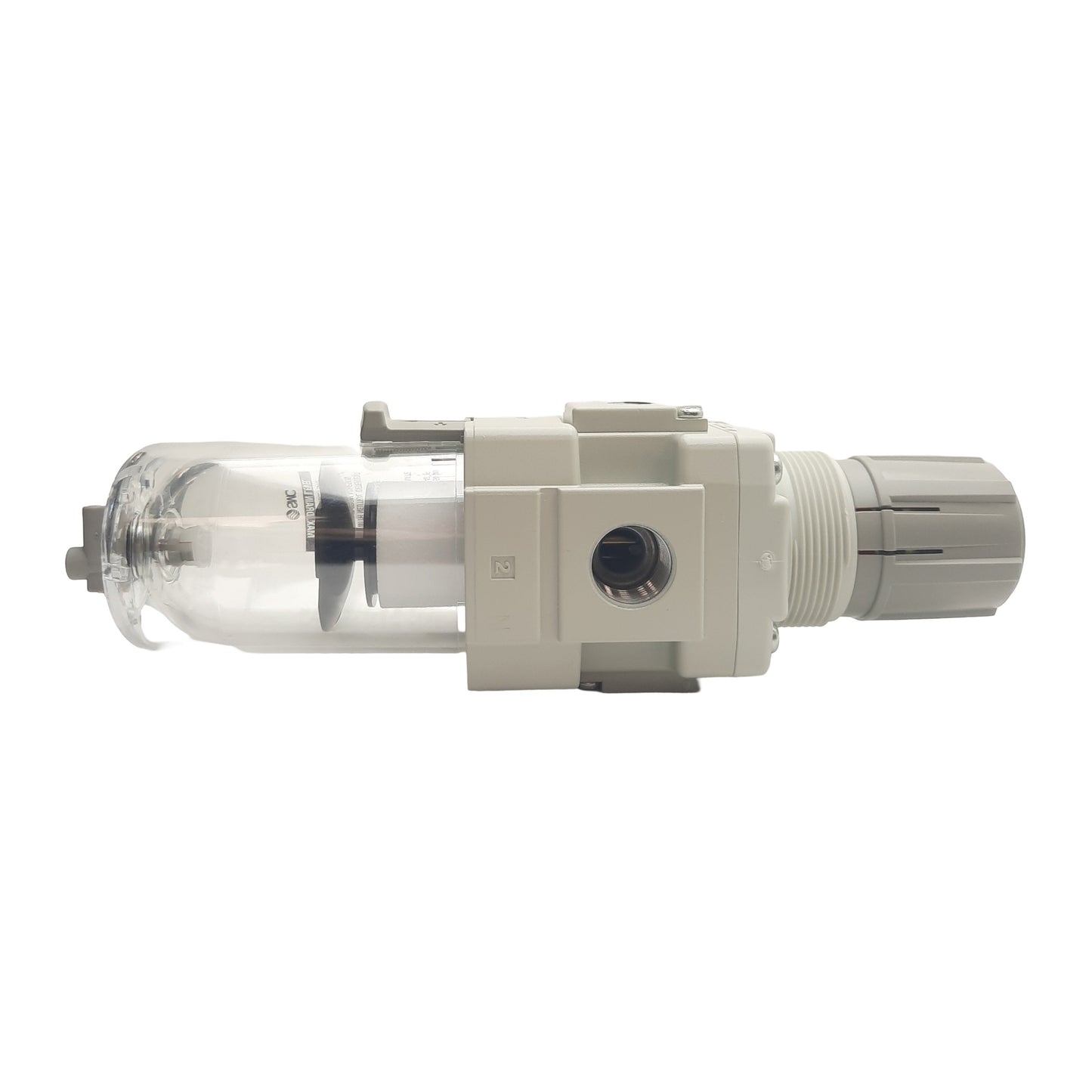New SMC AW30-N03BG-Z-B Filter Regulator, 3/8" NPT, 5µm, Set: 7-125psi, 150psi Max