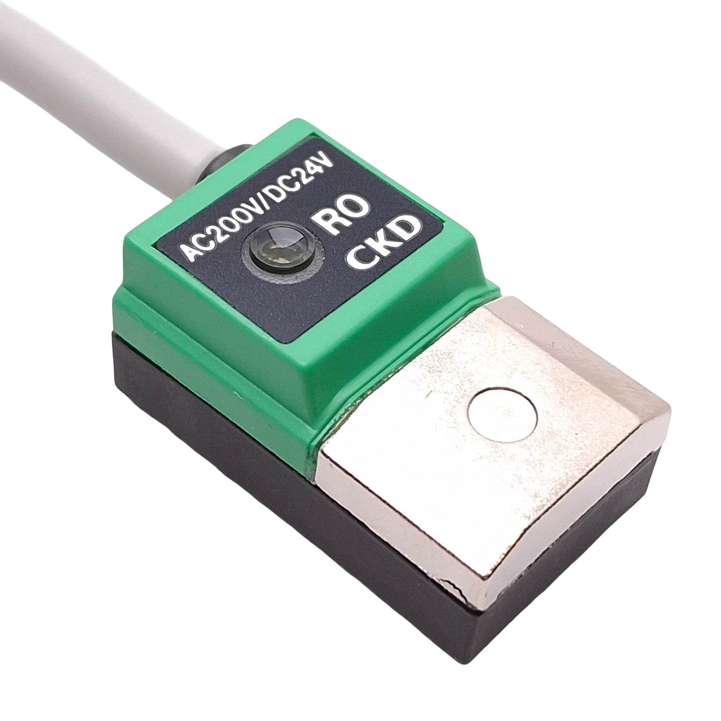 New CKD SW-R0 Cylinder Magnetic Reed Switch, 2-Wire, 12/24VDC or 110/220VAC, 5m Long