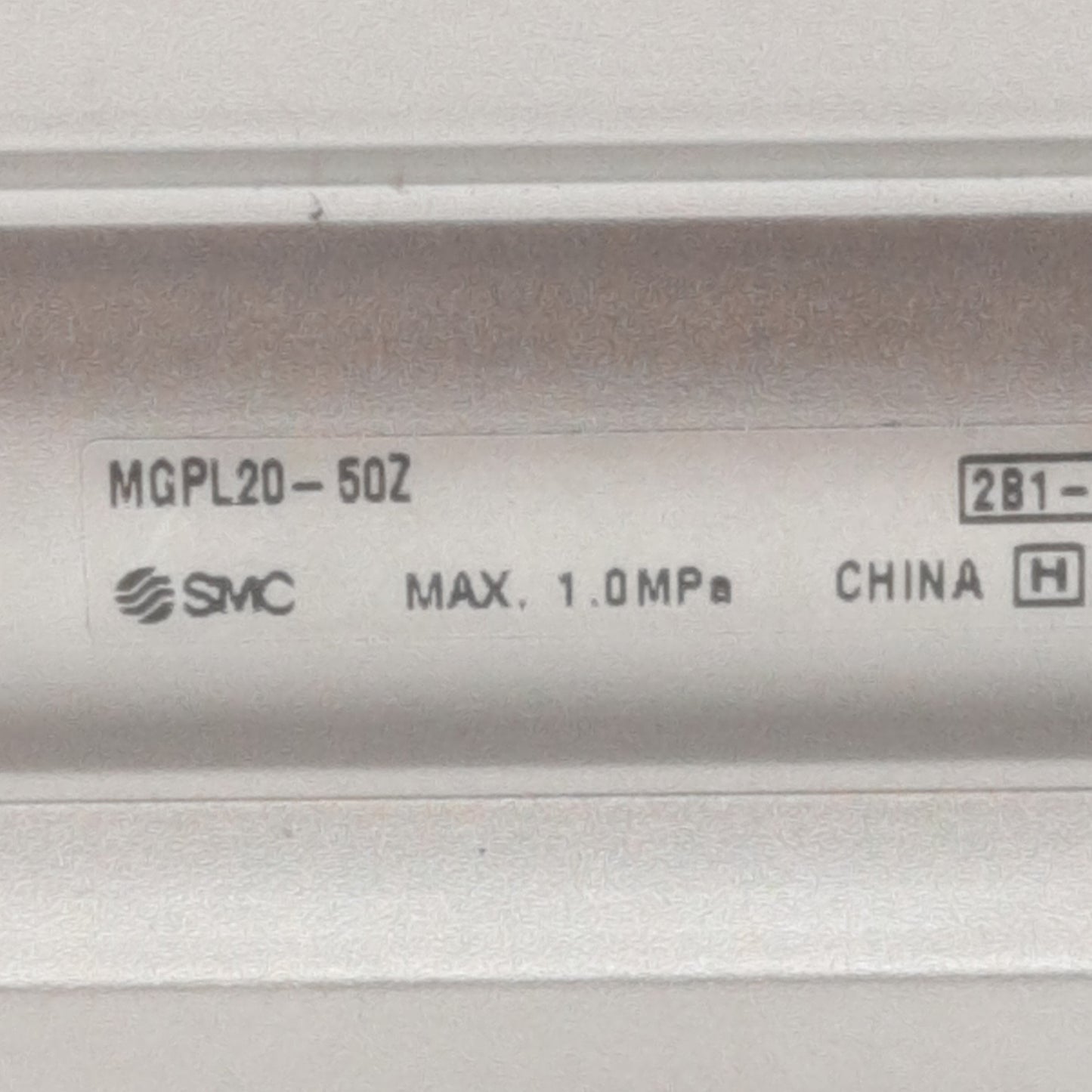 New SMC MGPL20-50Z Compact Guide Cylinder, ø20mm Bore, 50mm Stroke, 1.0MPa, 1/8in Rc