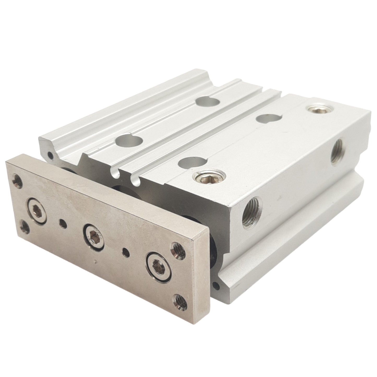 New SMC MGPL20-50Z Compact Guide Cylinder, ø20mm Bore, 50mm Stroke, 1.0MPa, 1/8in Rc