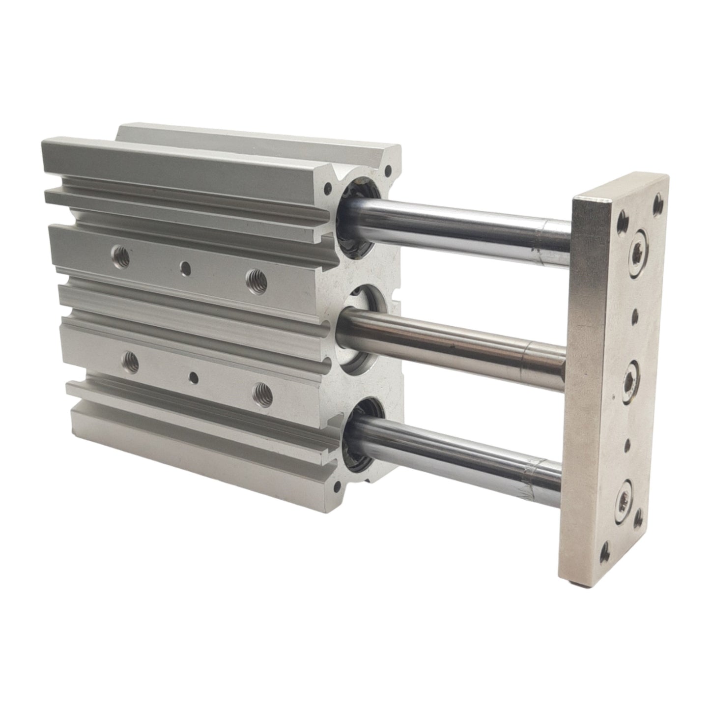 New SMC MGPL20-50Z Compact Guide Cylinder, ø20mm Bore, 50mm Stroke, 1.0MPa, 1/8in Rc