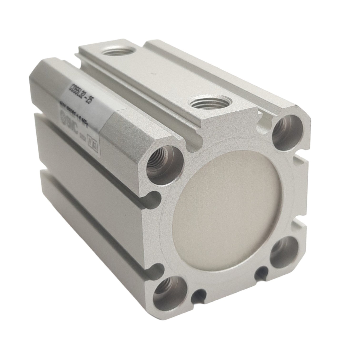 New SMC CD55L-25 Compact Cylinder, ø32mm Bore, 25mm Stroke, 1.0MPa Max, M6 x 1.0