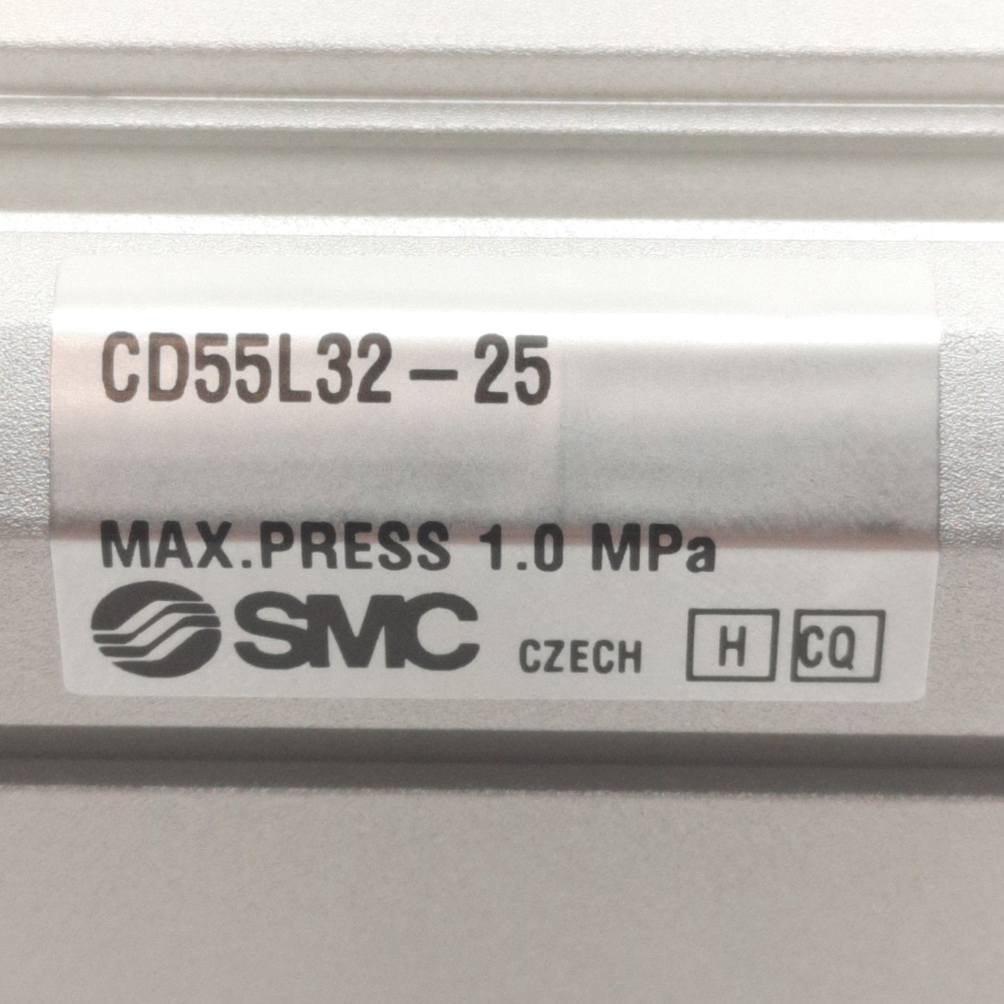 New SMC CD55L-25 Compact Cylinder, ø32mm Bore, 25mm Stroke, 1.0MPa Max, M6 x 1.0