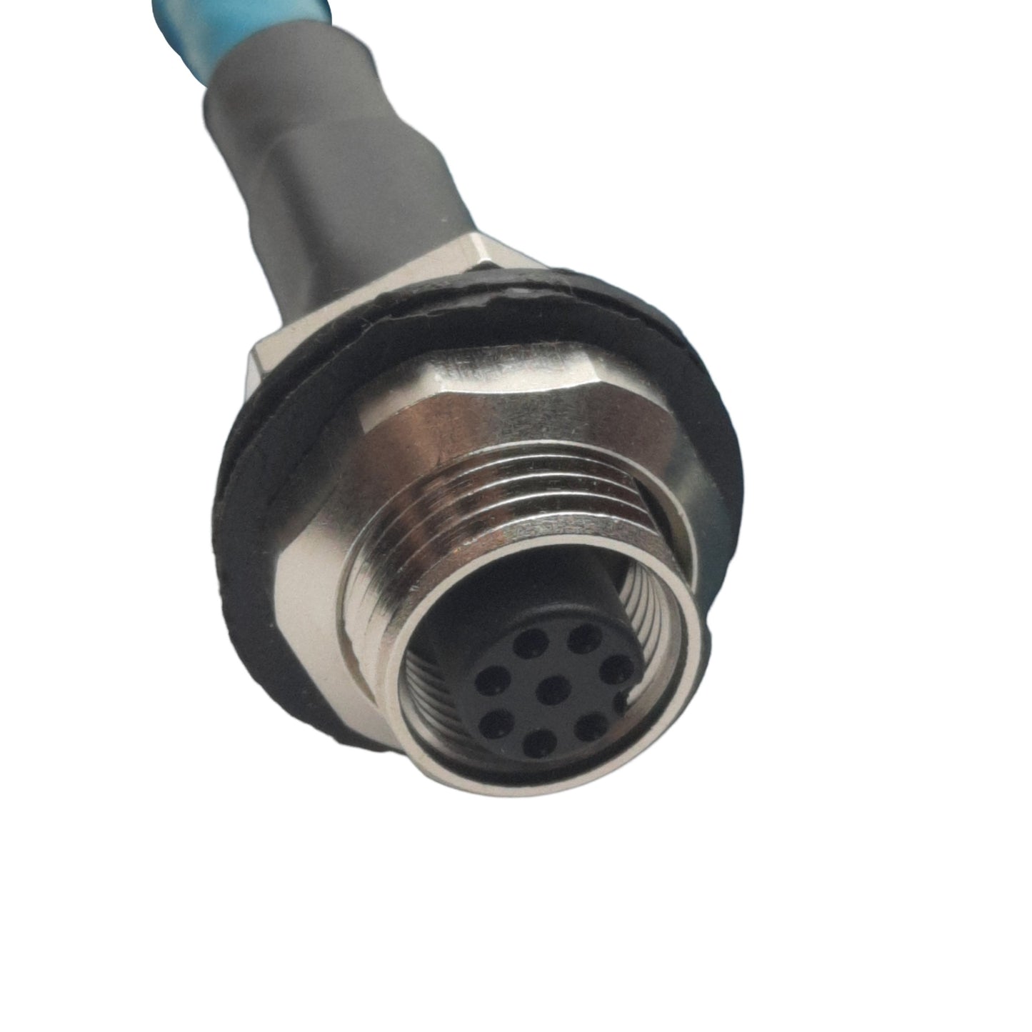 New Lumberg Automation 0985 656 104/6M Cordset, M12 8-Pin Female to RJ45, 600V, 6m