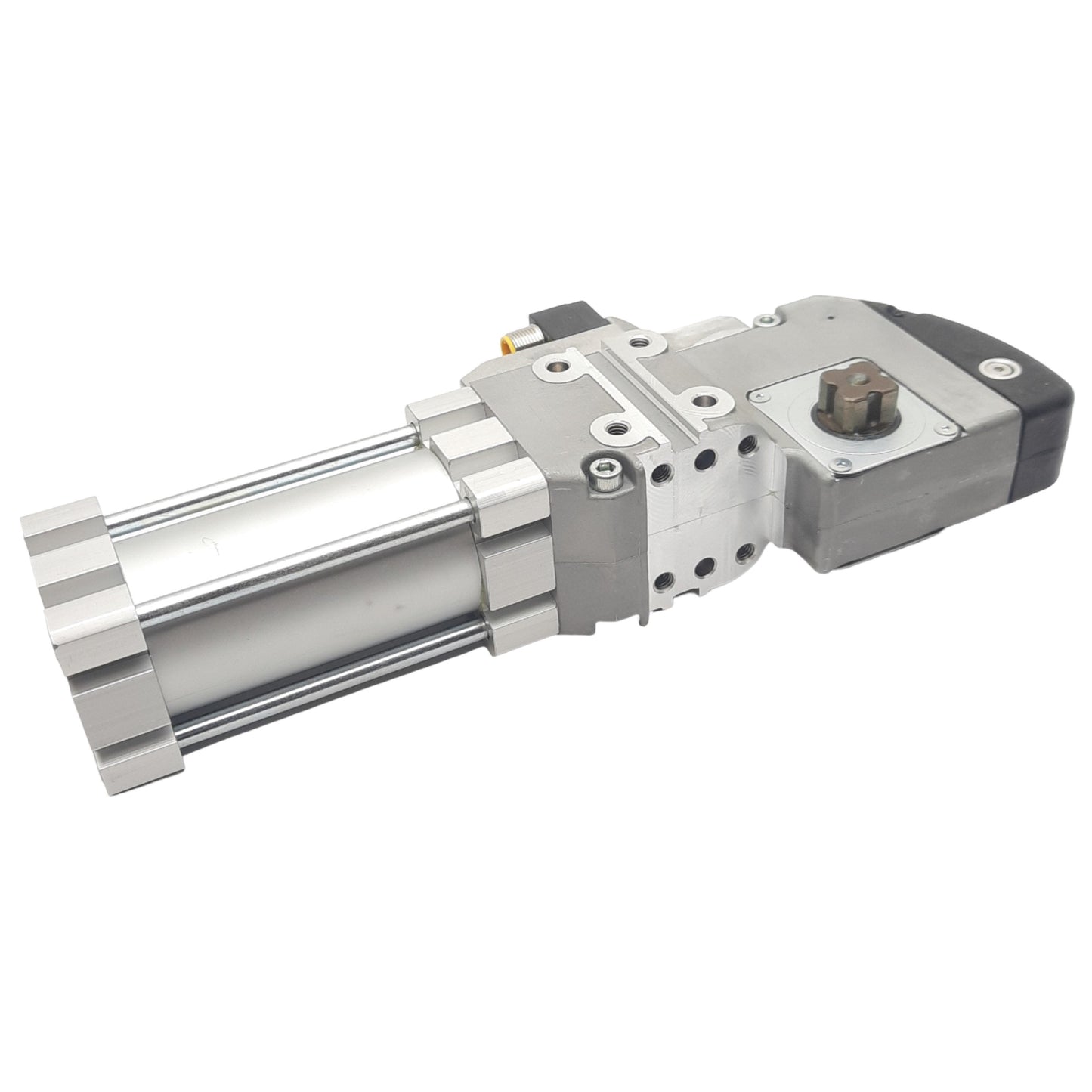 Used SMC CKZT40TN-45T Power Clamp Cylinder, ø40mm Bore, 45° Angle, 0.8MPa, 1/8in NPT
