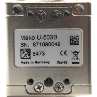 New Allied Mako G-503C IRC PoE GigE Machine Vision Camera, 1/2.5" CMOS, 2592 x 1944