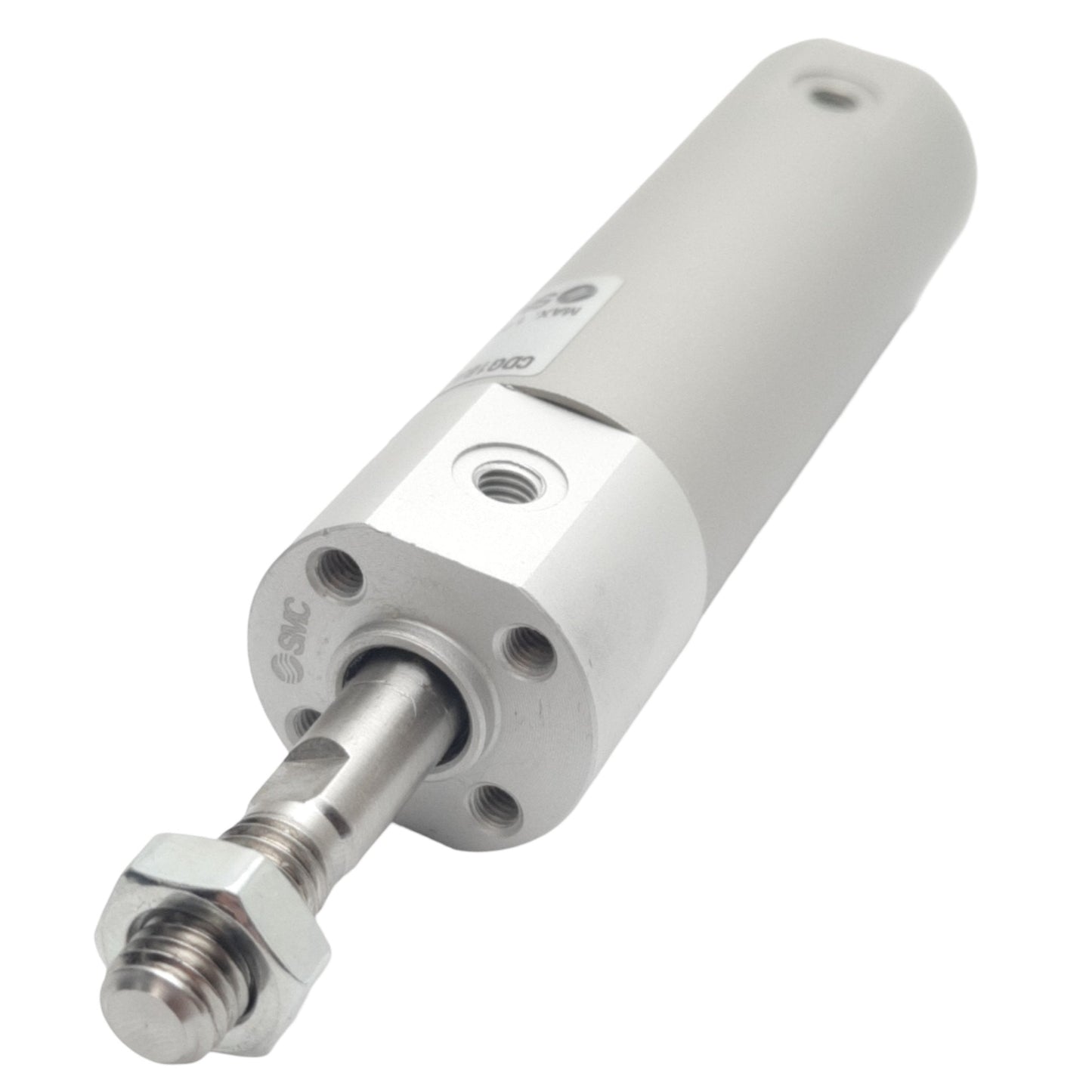New SMC CDG1BA20-25Z Round Body Cylinder, ø20mm Bore, 25mm Stroke, 1.0MPa, M5 Thread