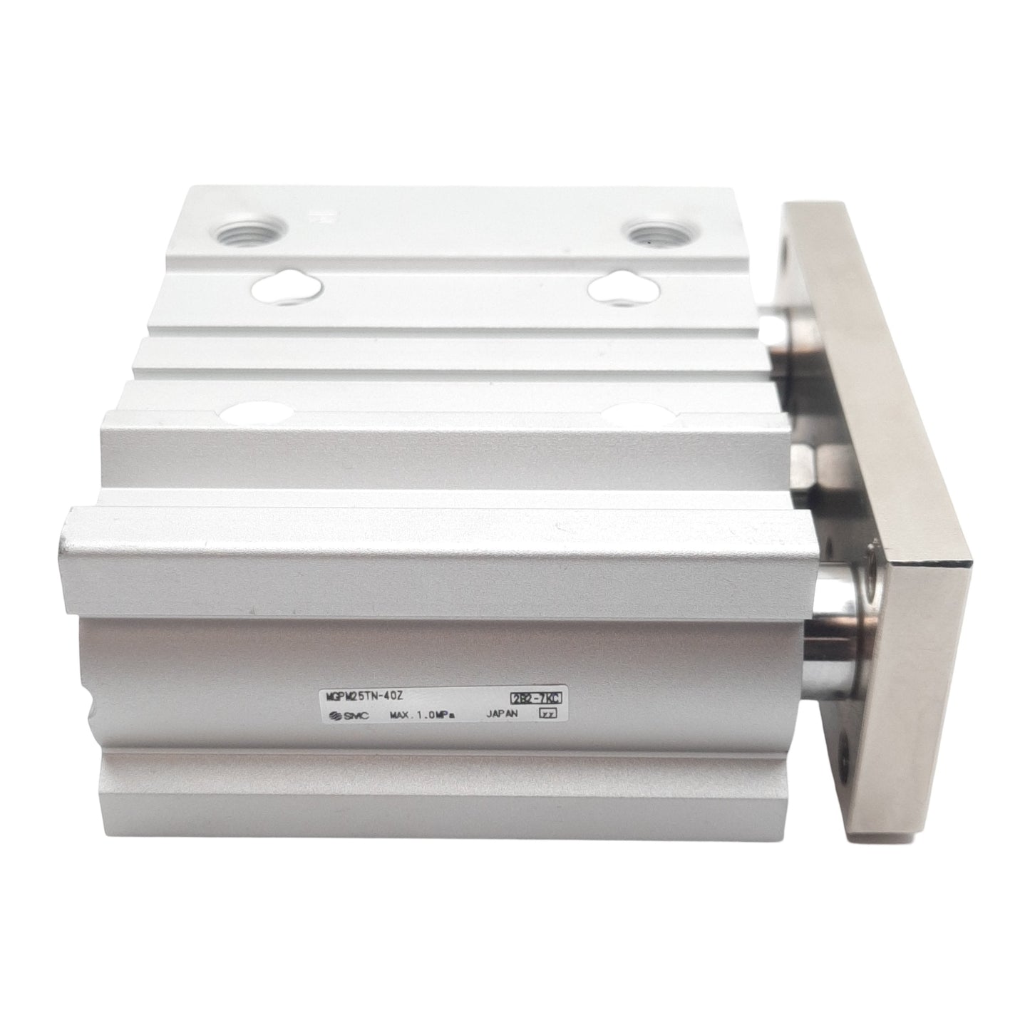 New SMC MGPM25TN-40Z Compact Guide Cylinder ø25mm Bore 40mm Stroke, 1.0MPa, 1/8" NPT