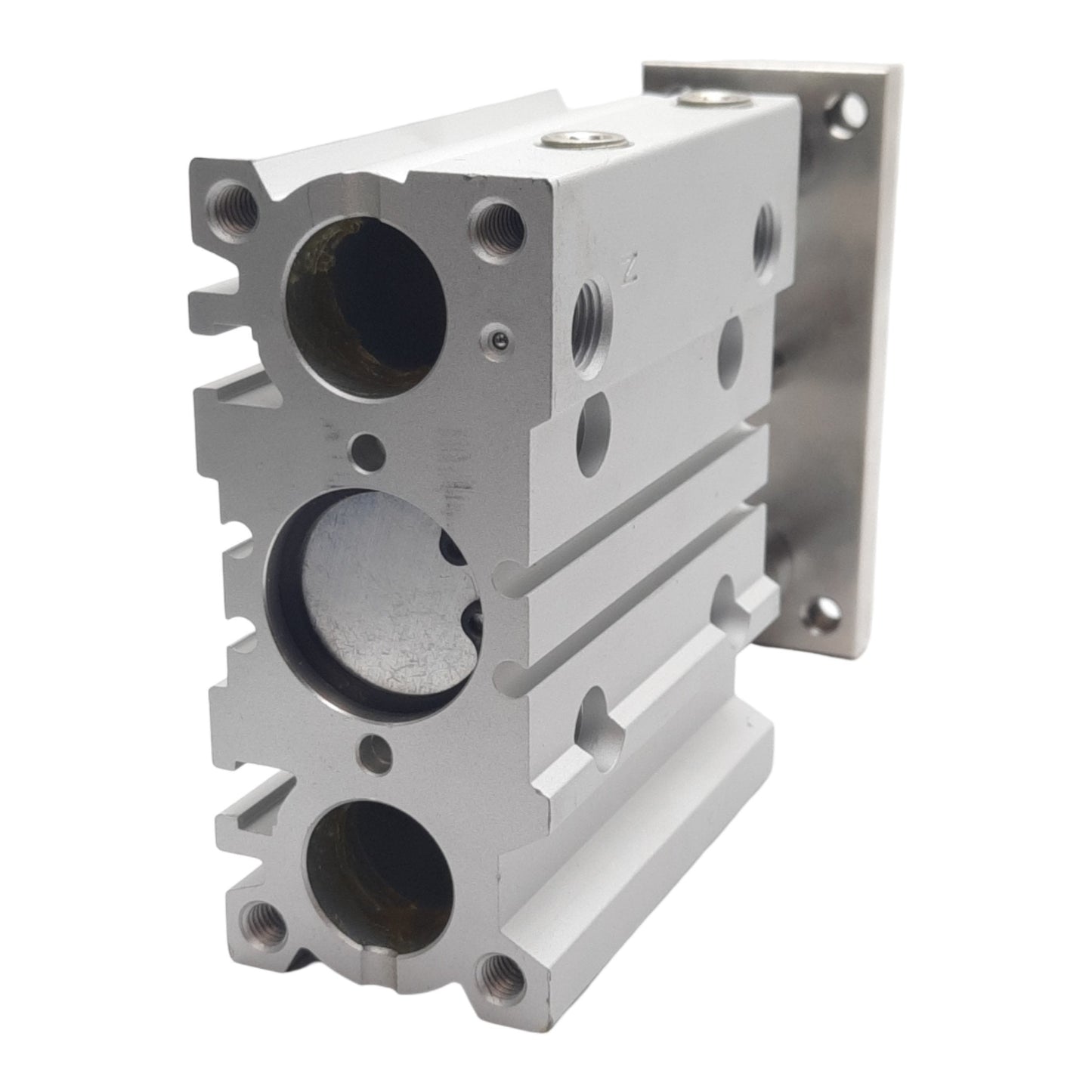 New SMC MGPM25TN-40Z Compact Guide Cylinder ø25mm Bore 40mm Stroke, 1.0MPa, 1/8" NPT